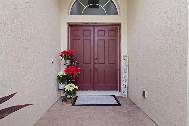 view of property entrance