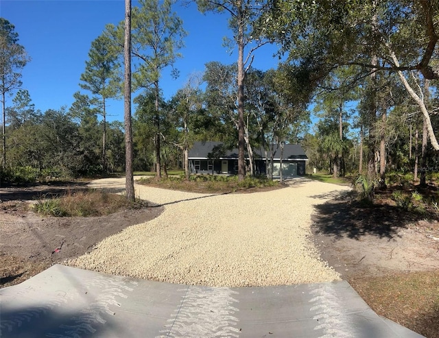 exterior space with driveway