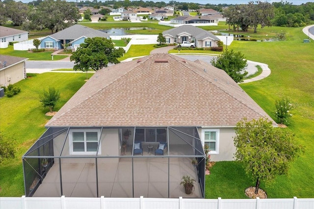 6407 SW 45th Ave, Ocala, FL 34474 - aerial perspective of suburban area featuring a large body of water