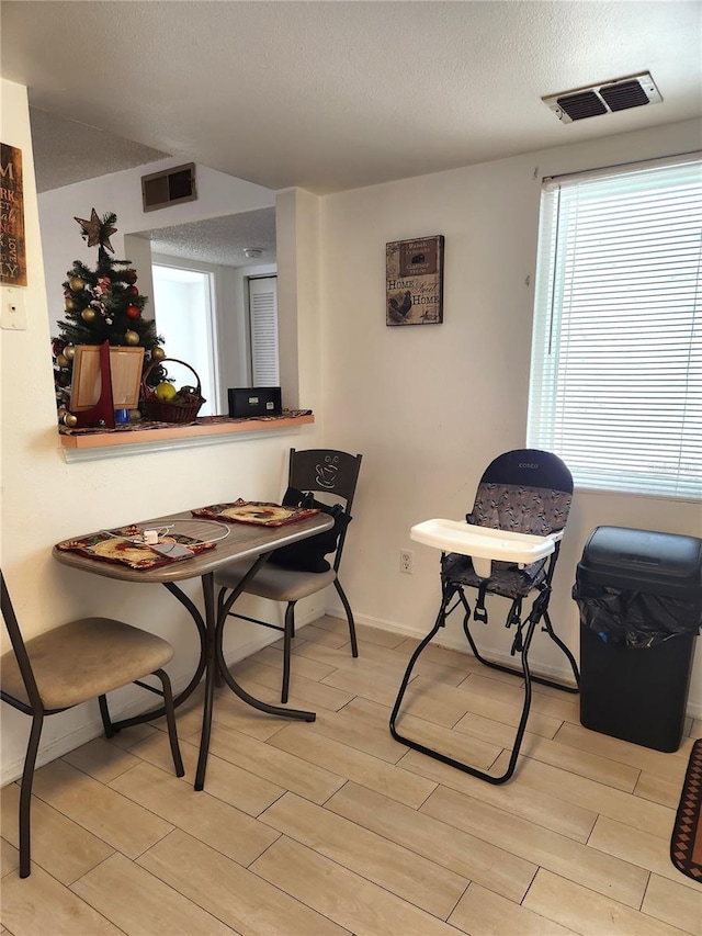 view of dining area