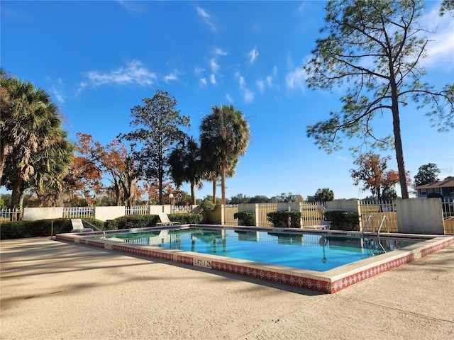 view of swimming pool