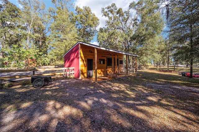 10249 NW 21st St, Ocala, FL 34482 - view of horse barn
