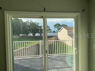 view of doorway