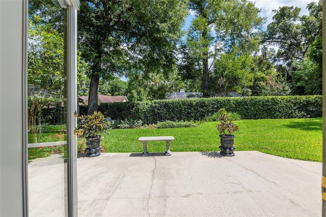 view of patio