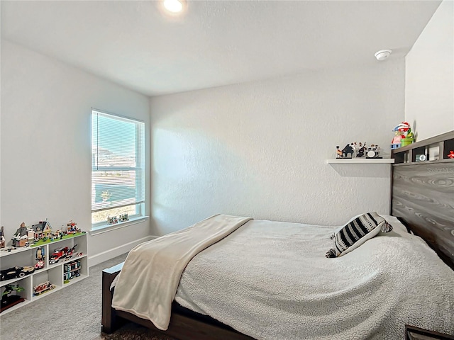 bedroom featuring carpet floors