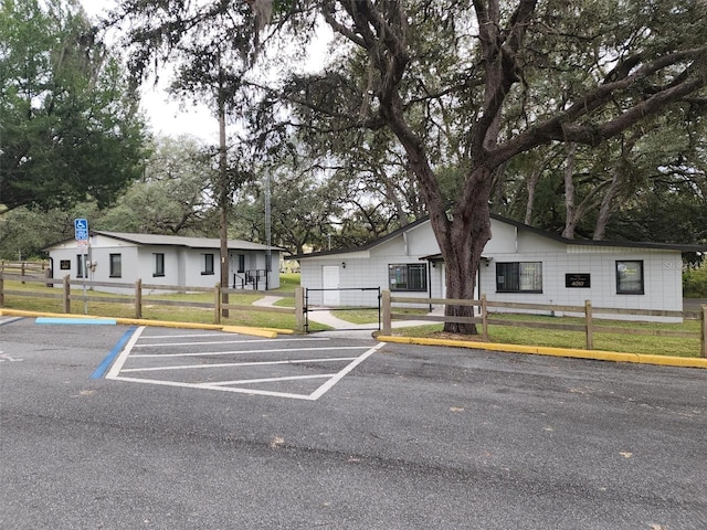 view of vehicle parking