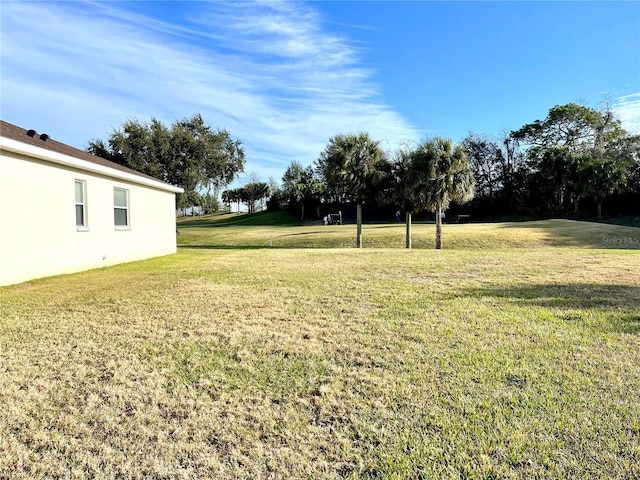 view of yard