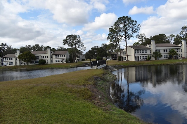 property view of water