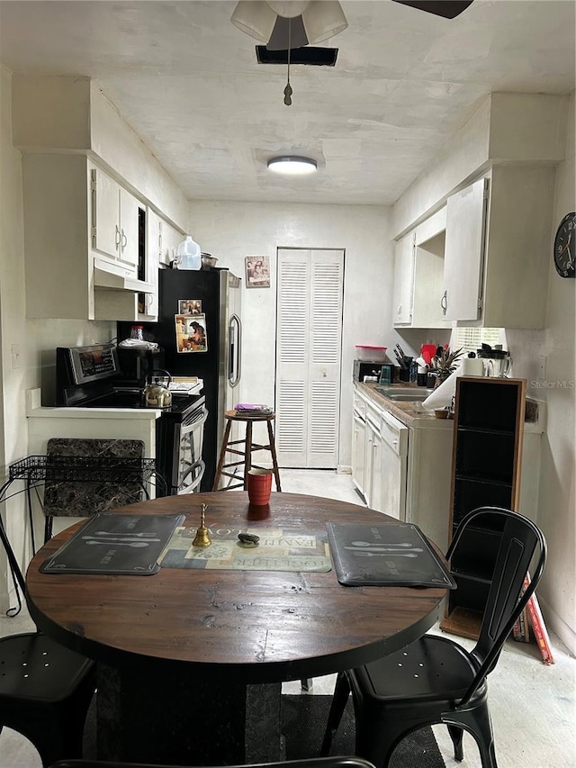 view of dining room