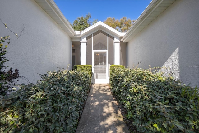 view of property entrance