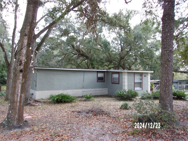 view of ranch-style house