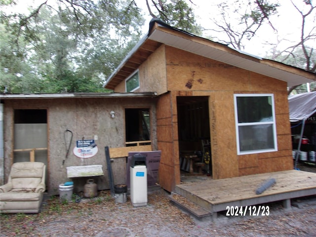 view of rear view of house