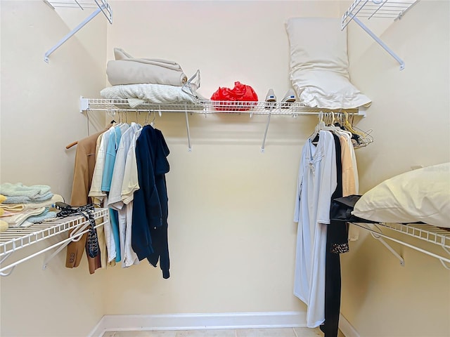 view of spacious closet