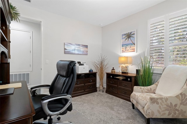 5477 N Princewood Dr, Beverly Hills, FL 34465 - office with carpet flooring