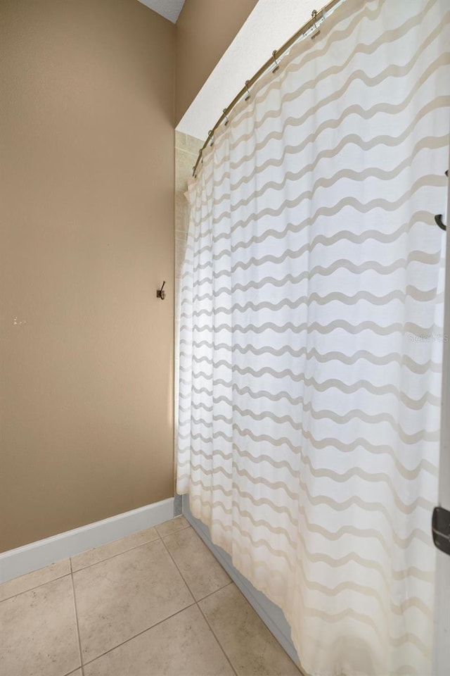 bathroom featuring tile patterned floors