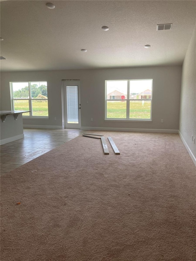 view of tiled empty room