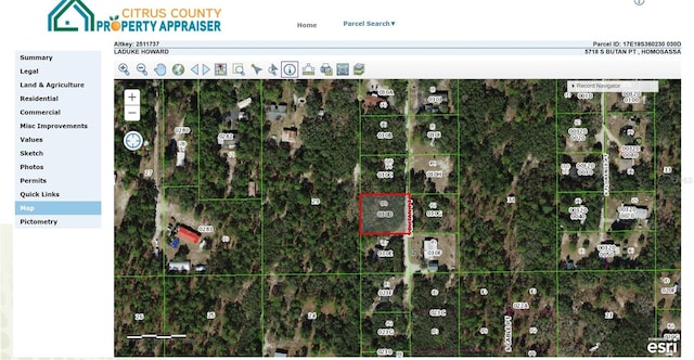 5718 S Butan Pt, Homosassa FL, 34446 land for sale