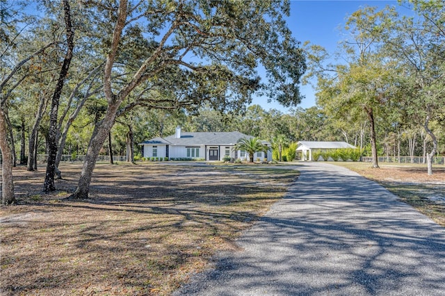 view of front of house