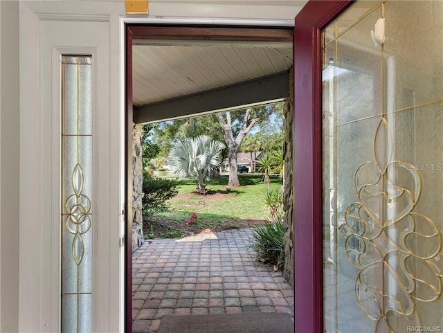 view of entryway