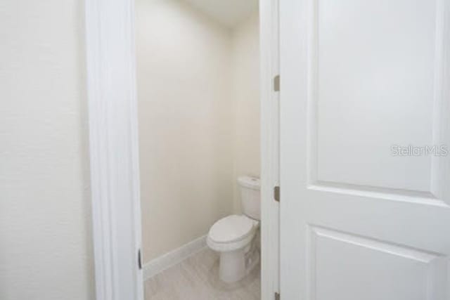 bathroom with toilet