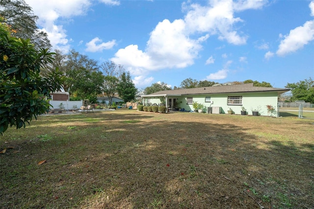 view of yard