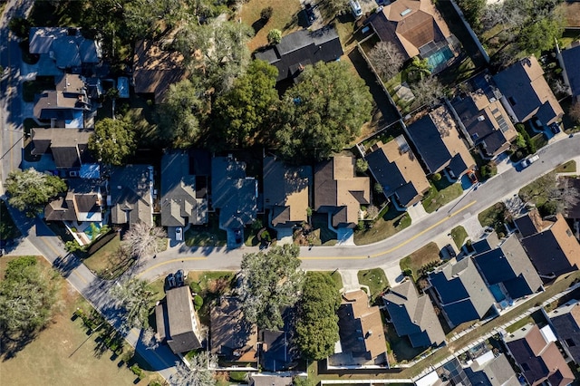 drone / aerial view featuring a residential view