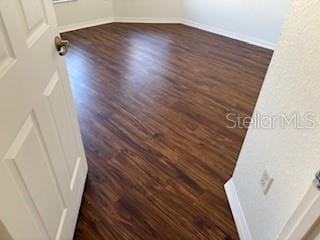 details with hardwood / wood-style flooring