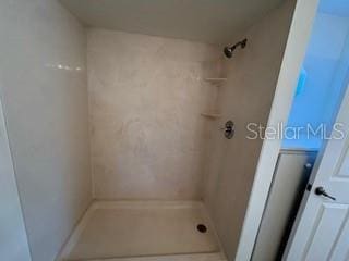 bathroom with walk in shower