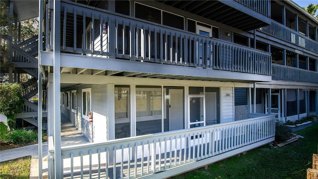 view of rear view of house