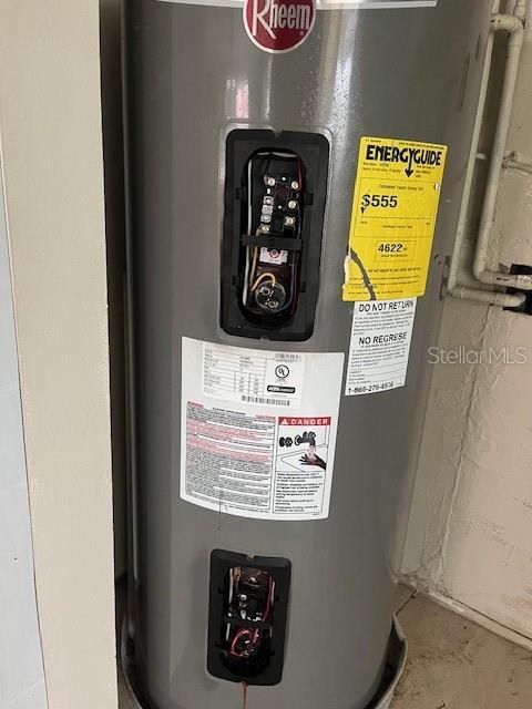 utilities with water heater