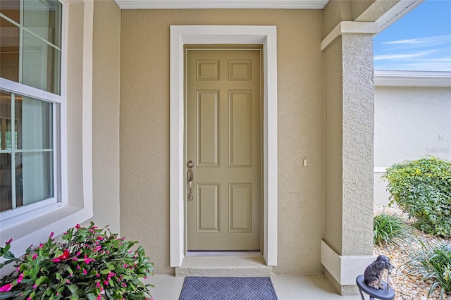 view of property entrance