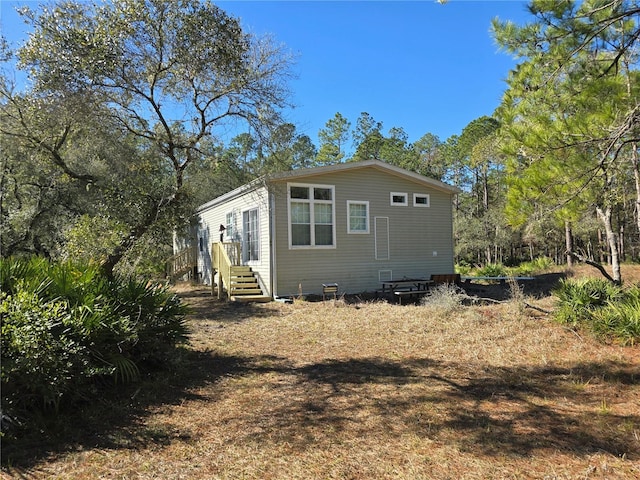 view of side of home