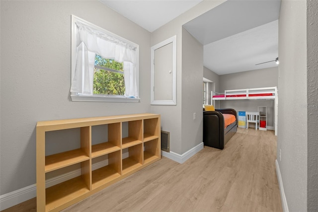 hallway featuring hardwood / wood-style flooring