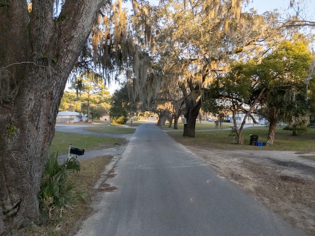 view of road