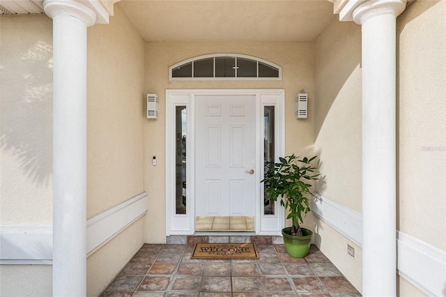 view of property entrance