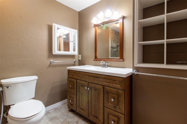 10918 SE 50th Ave, Belleview, FL 34420 - bathroom featuring toilet, tile patterned flooring, and vanity