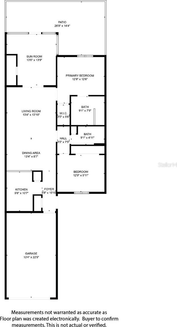 10918 SE 50th Ave, Belleview, FL 34420 - plan