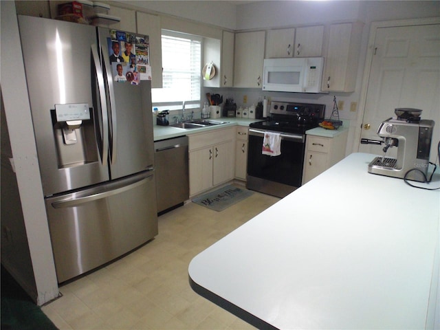 kitchen featuring sink and stainless steel appliances