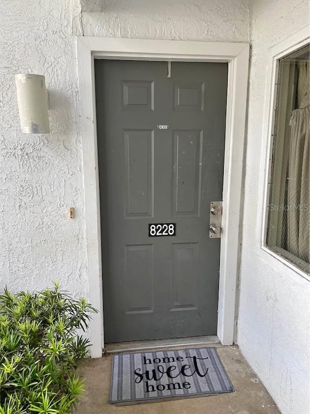 view of property entrance