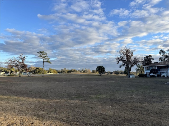 view of road