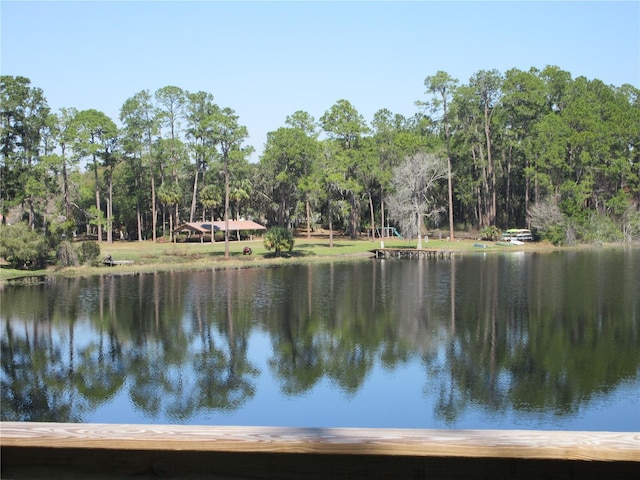 property view of water