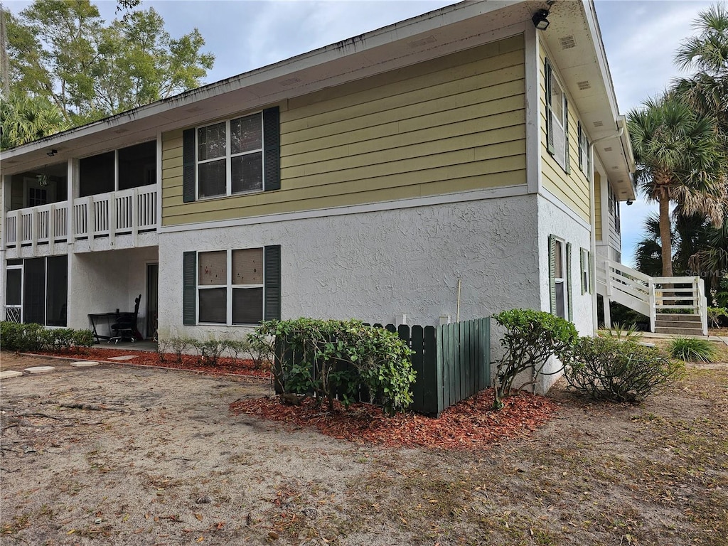 view of property exterior