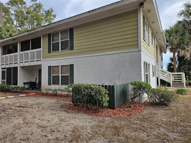 view of property exterior