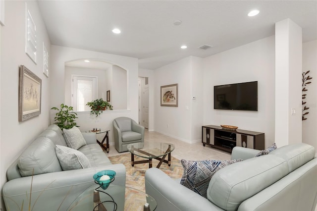 view of living room