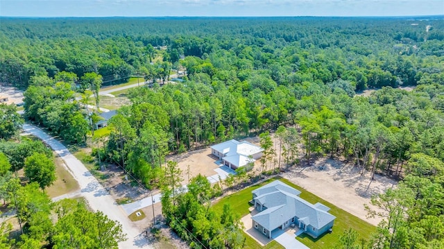 6877 SW 131st Cir, Ocala, FL 34481 - aerial view of a heavily wooded area