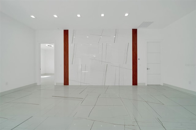 6877 SW 131st Cir, Ocala, FL 34481 - unfurnished room featuring marble finish floors