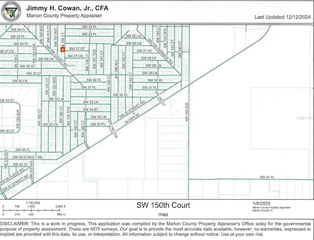 SW 150th Ct, Ocala FL, 34481 land for sale