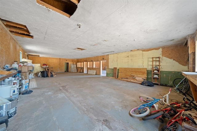 miscellaneous room featuring concrete flooring