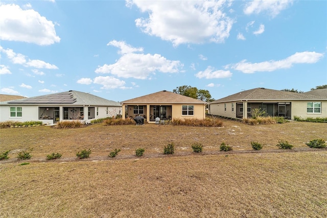 view of back of property