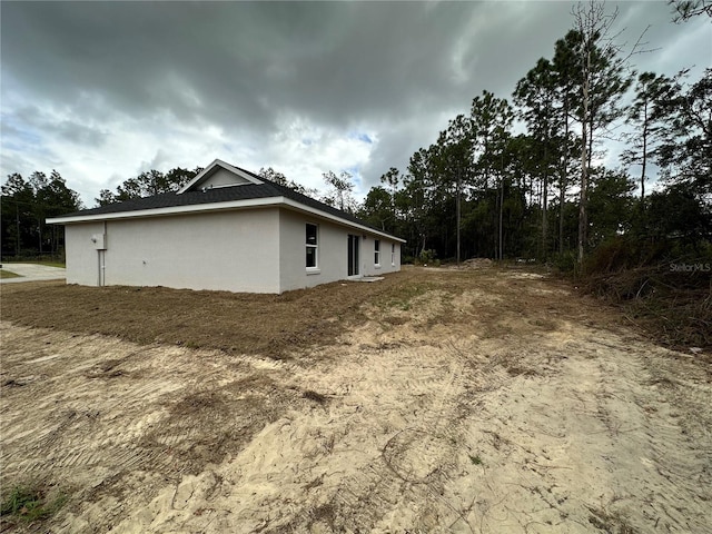 view of side of property